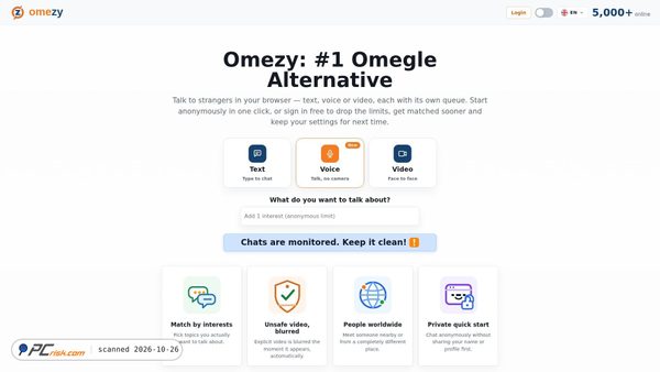 omezy.io screenshot