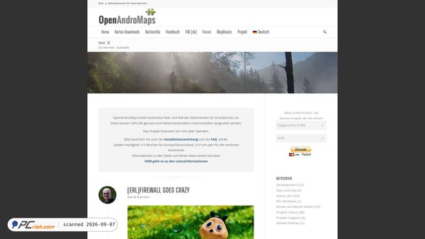 openandromaps.org screenshot