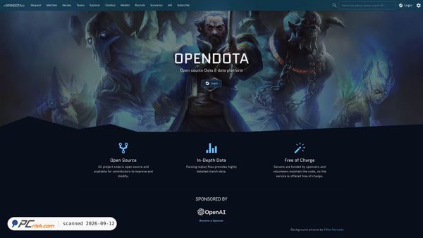 opendota.com screenshot