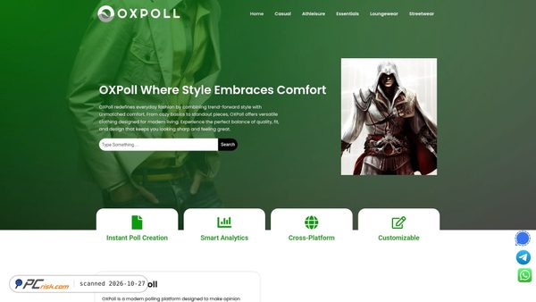oxpoll.com screenshot