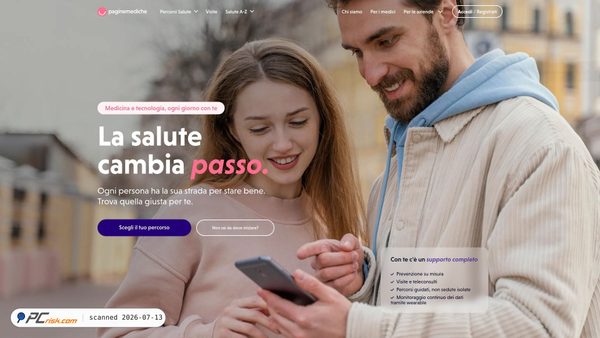 paginemediche.it screenshot