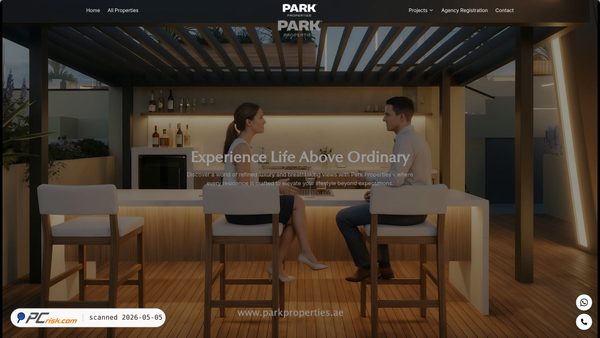 parkproperties.ae screenshot