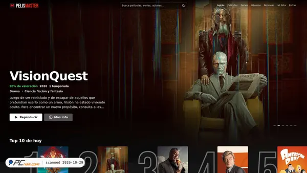 pelismaster.com screenshot