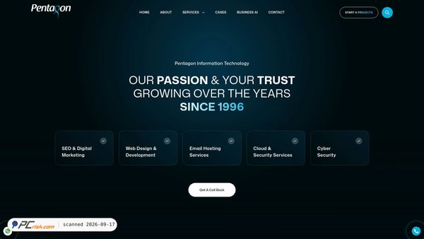 pentame.com screenshot