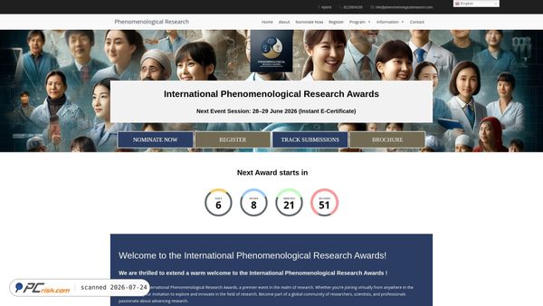 phenomenologicalresearch.com screenshot