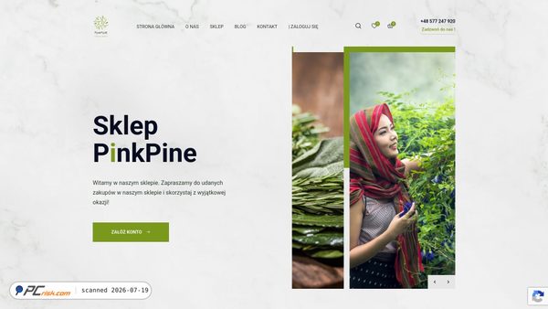 pinkpine.ie screenshot