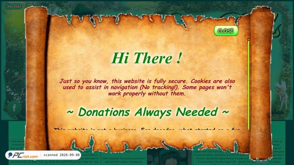 pixyland.org screenshot