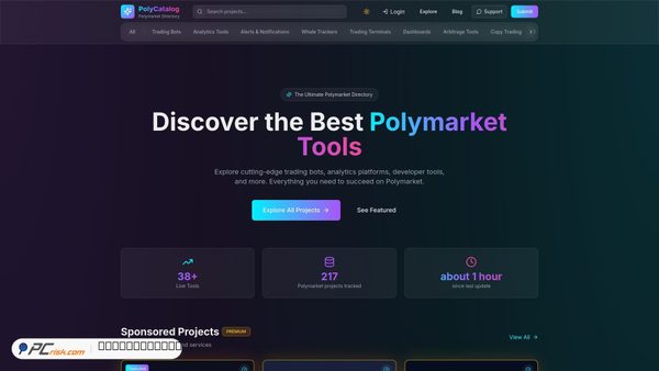 polymarket-trends.com screenshot