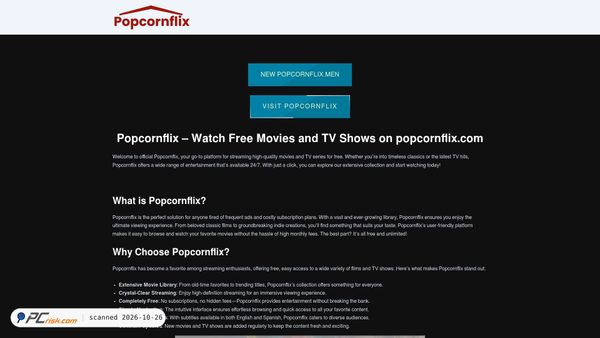 popcornflix.rest screenshot