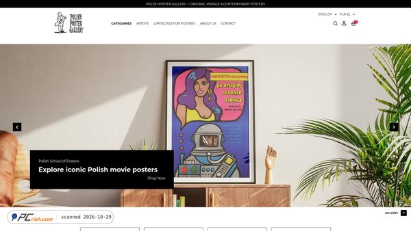 poster.com.pl screenshot