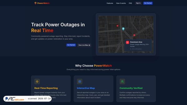 power-watch.netlify.app screenshot