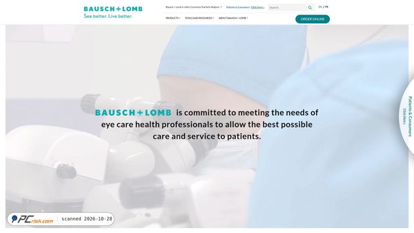 pro.bausch.ca screenshot