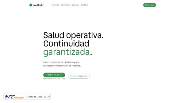 promedic.com.mx screenshot
