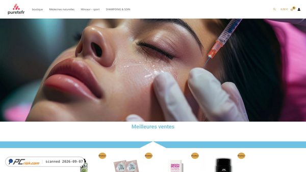 puretefr.com screenshot