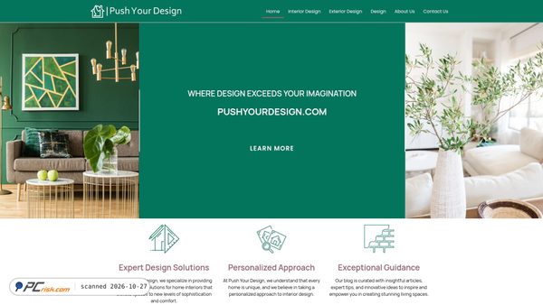 pushyourdesign.com screenshot