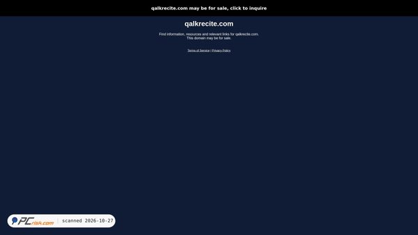 qalkrecite.com screenshot