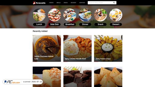 recipesjelly.com screenshot