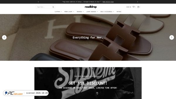 reselldrop.com screenshot