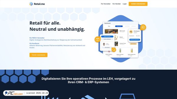 retail.me screenshot