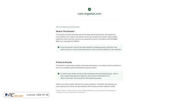 ringwhen.com screenshot
