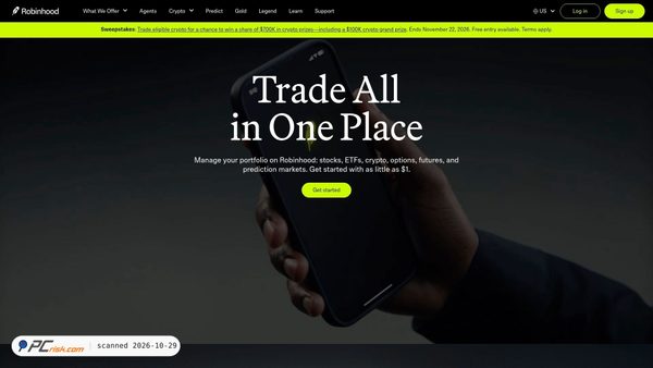 robinhood.com screenshot