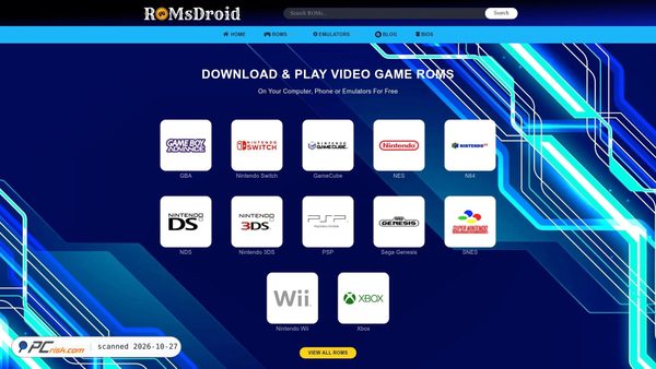 romsdroid.com screenshot