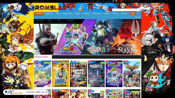 romslab.com screenshot