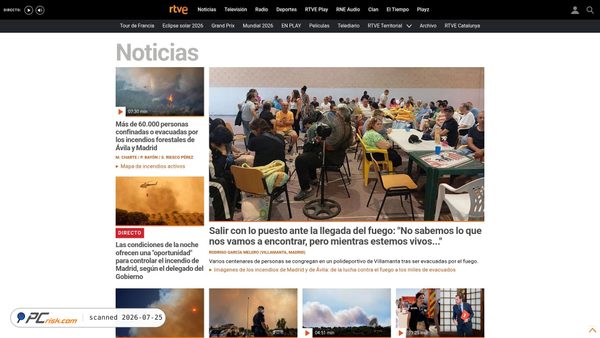 rtve.es screenshot