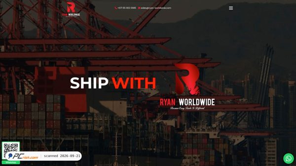 ryan-worldwide.com screenshot