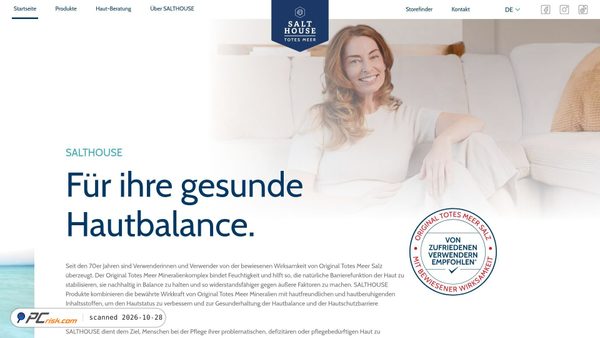 salthouse.com screenshot