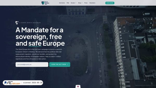 save-europe-act.com screenshot