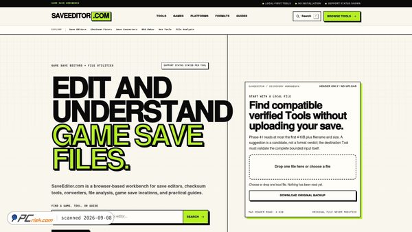 saveeditor.com screenshot