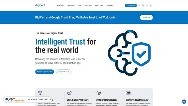 seal.digicert.com screenshot