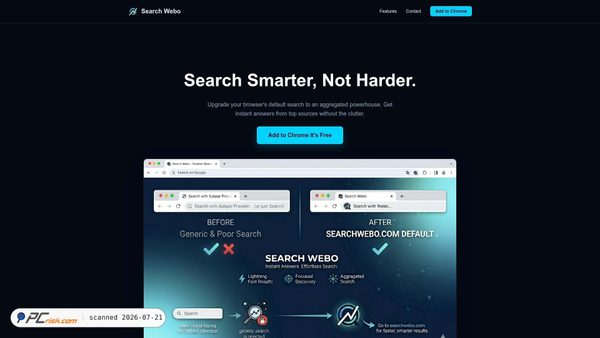 searchwebo.com screenshot
