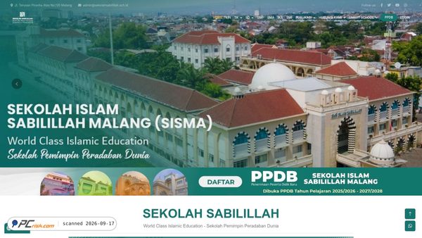 sekolahsabilillah.sch.id screenshot