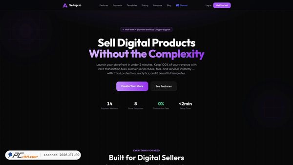sellup.io screenshot