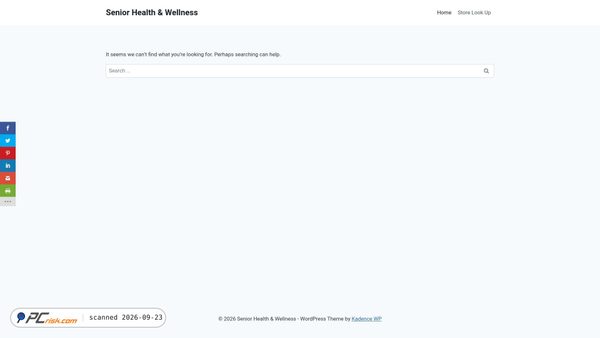 seniorhealth-wellness.com screenshot
