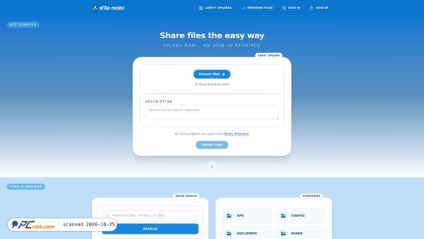 sfile.mobi screenshot