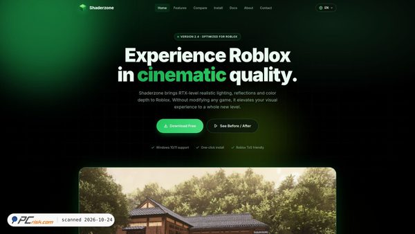 shaderzone.org screenshot