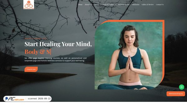shivholisticyoga.com screenshot