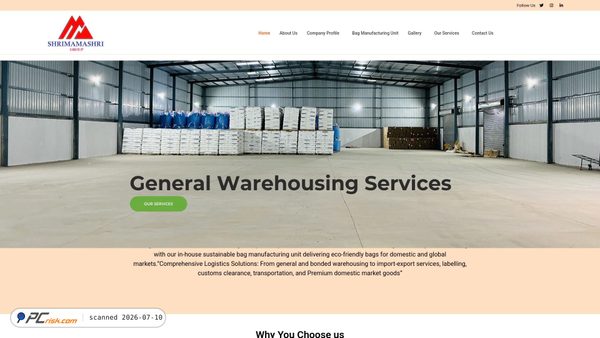 shrimamashri.com screenshot