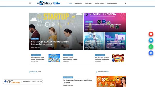 siliconelite.com screenshot