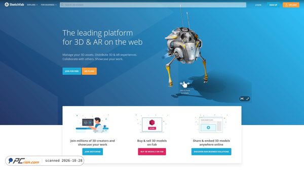 sketchfab.com screenshot