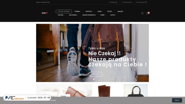 sklepever.pl screenshot