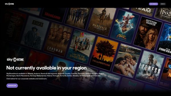 skyshowtime.com screenshot