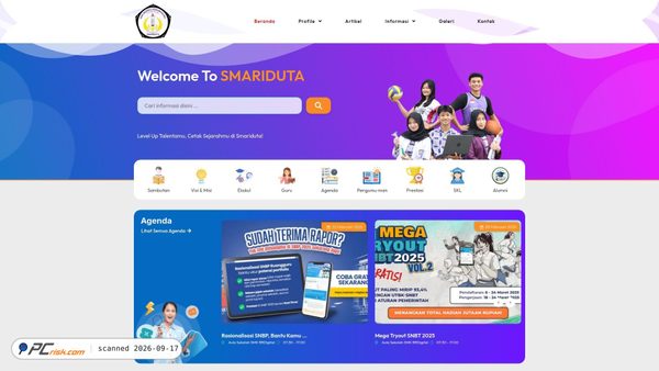 smariduta.sch.id screenshot