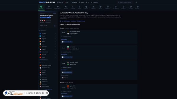 soccer-100.net screenshot