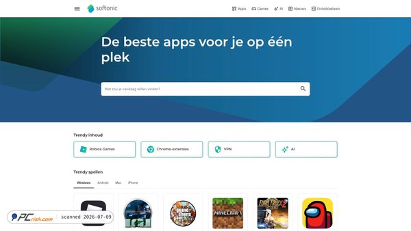 softonic.nl screenshot