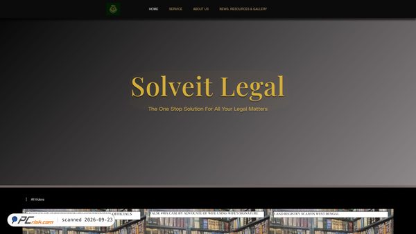 solveitlegal.in screenshot