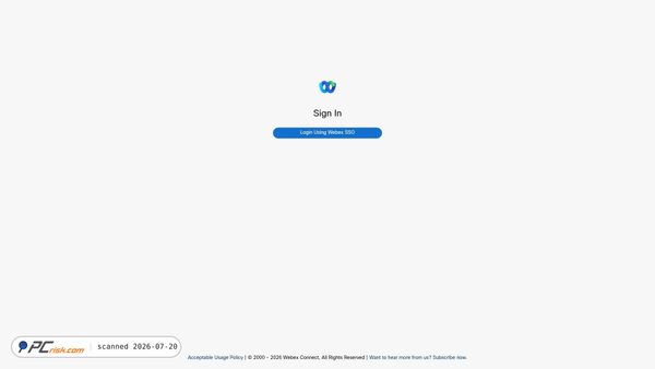 speedlinesolutionsinc.ca.webexconnect.io screenshot